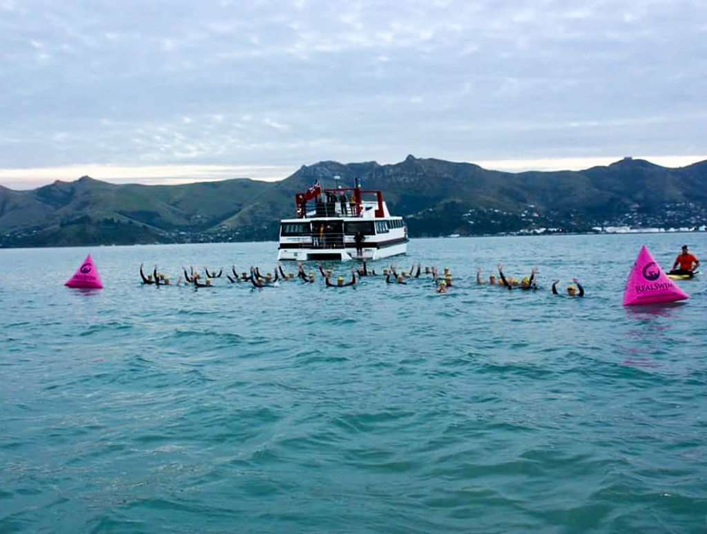 Swim ears race