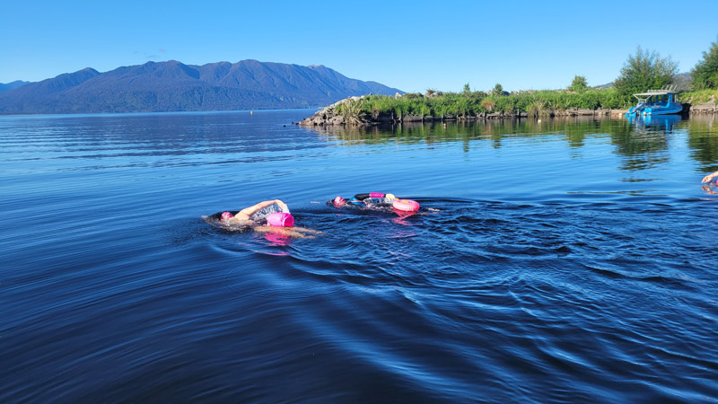 Distance Training Camp Lake Brunner RealSwim Camp